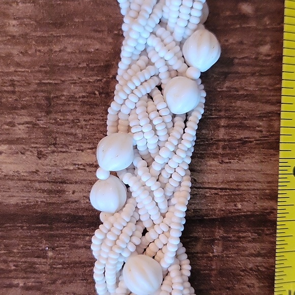 Vintage Beaded Band Necklace - Picture 3 of 5